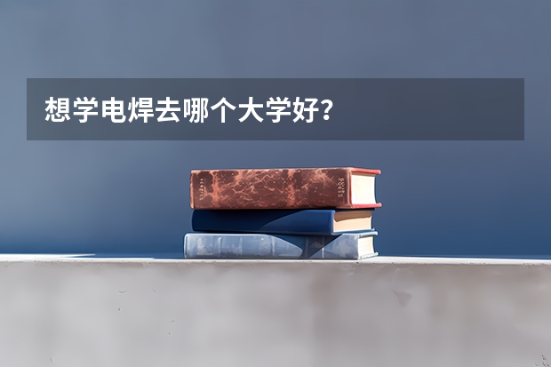 想学电焊去哪个大学好？