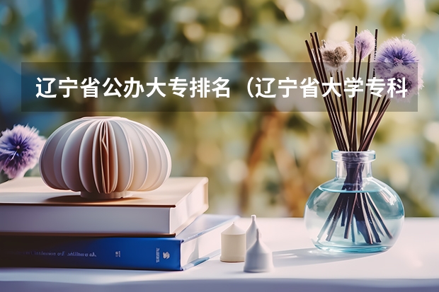 辽宁省公办大专排名（辽宁省大学专科学校排名榜）