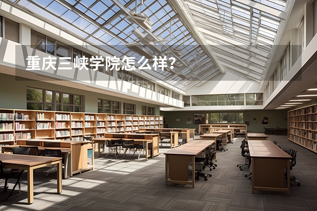 重庆三峡学院怎么样?