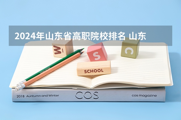 2024年山东省高职院校排名 山东十大专科学校排名