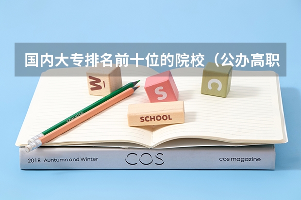 国内大专排名前十位的院校（公办高职专科学校排名）