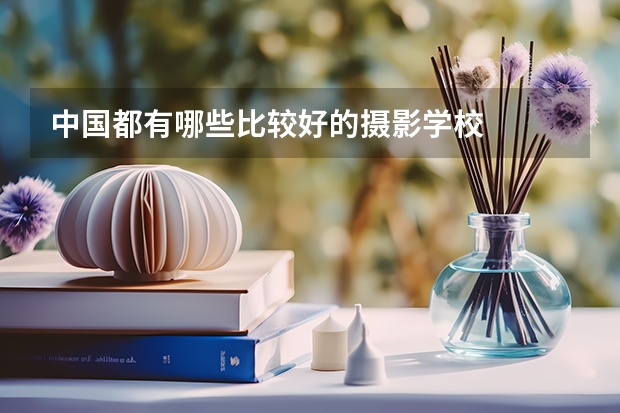 中国都有哪些比较好的摄影学校