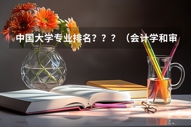 中国大学专业排名？？？/（会计学和审计学全国大学排名）
